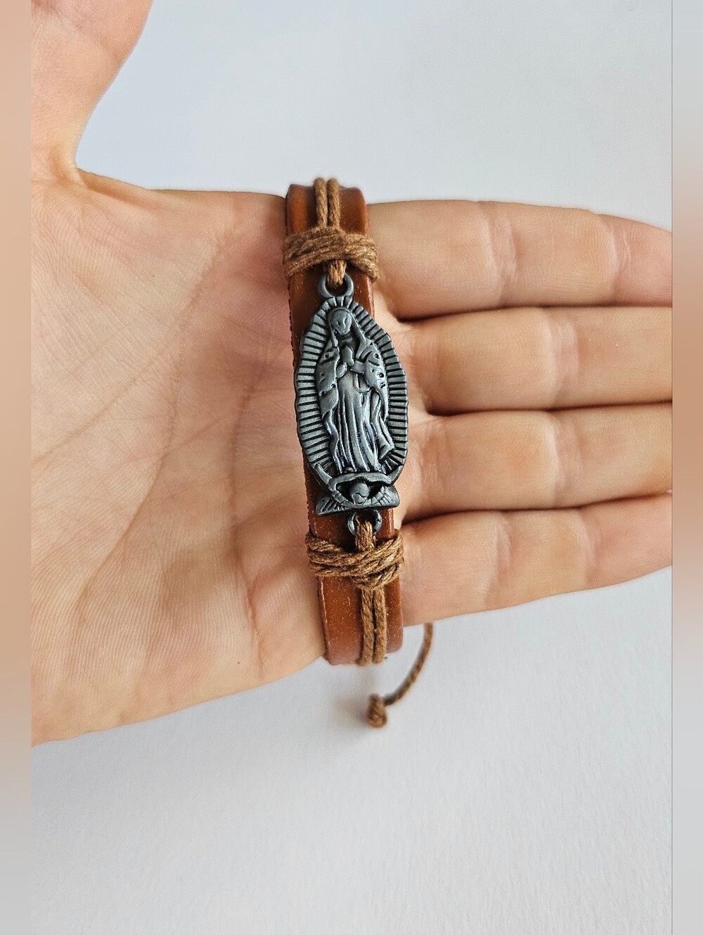 Virgin Mary bracelet, new without tags,  unisex
